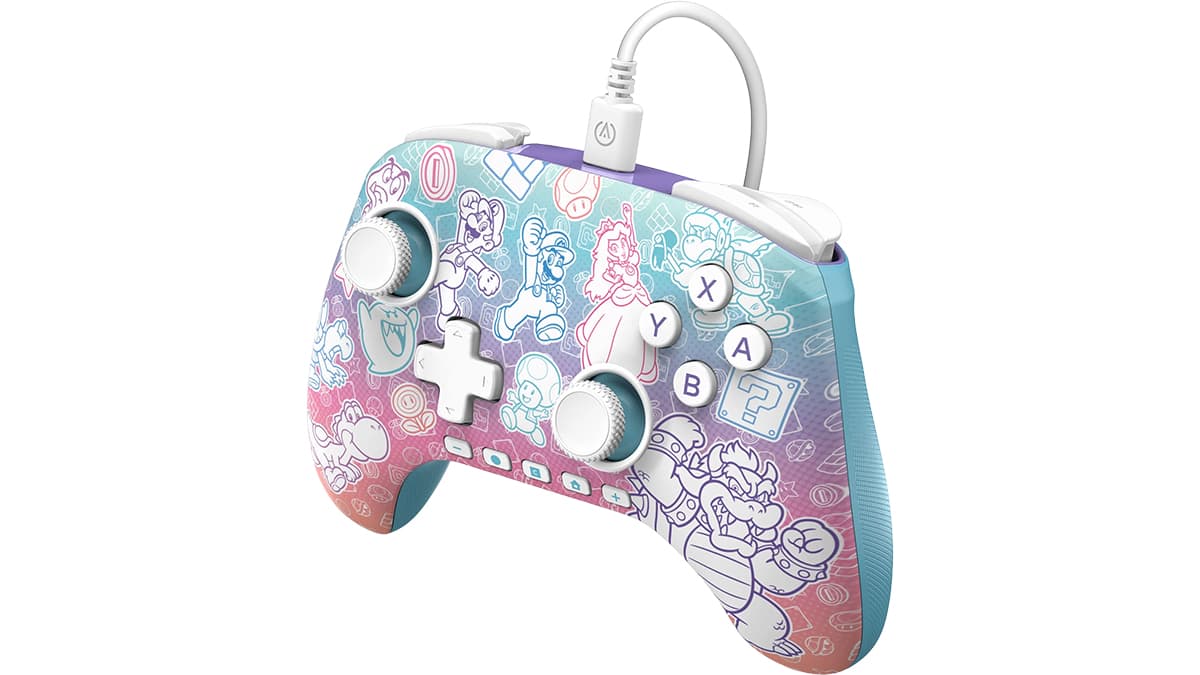 Advantage Wired Controller for Nintendo Switch™ 2 - Mushroom Kingdom 4